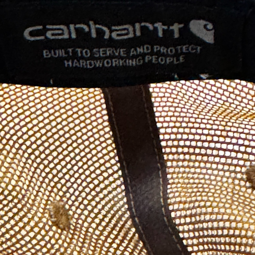 Carhartt Tan Mesh Back Cap - Picture 4 of 4